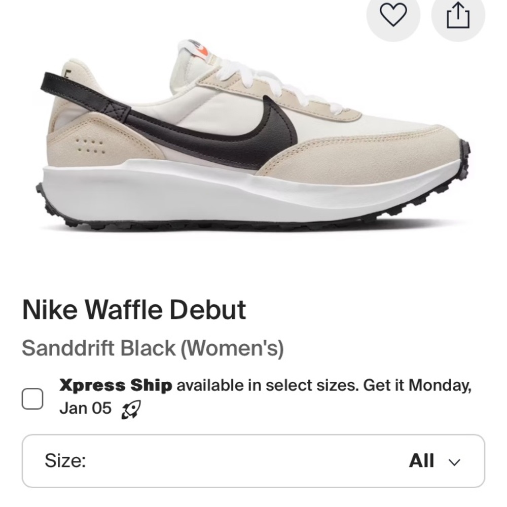 Nike Waffle Debut Sandrift Sneakers